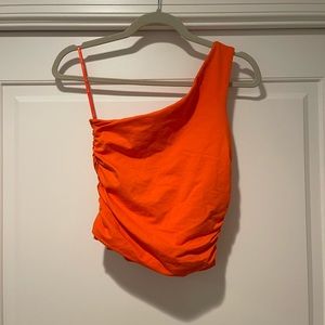 One shoulder Revolve Top